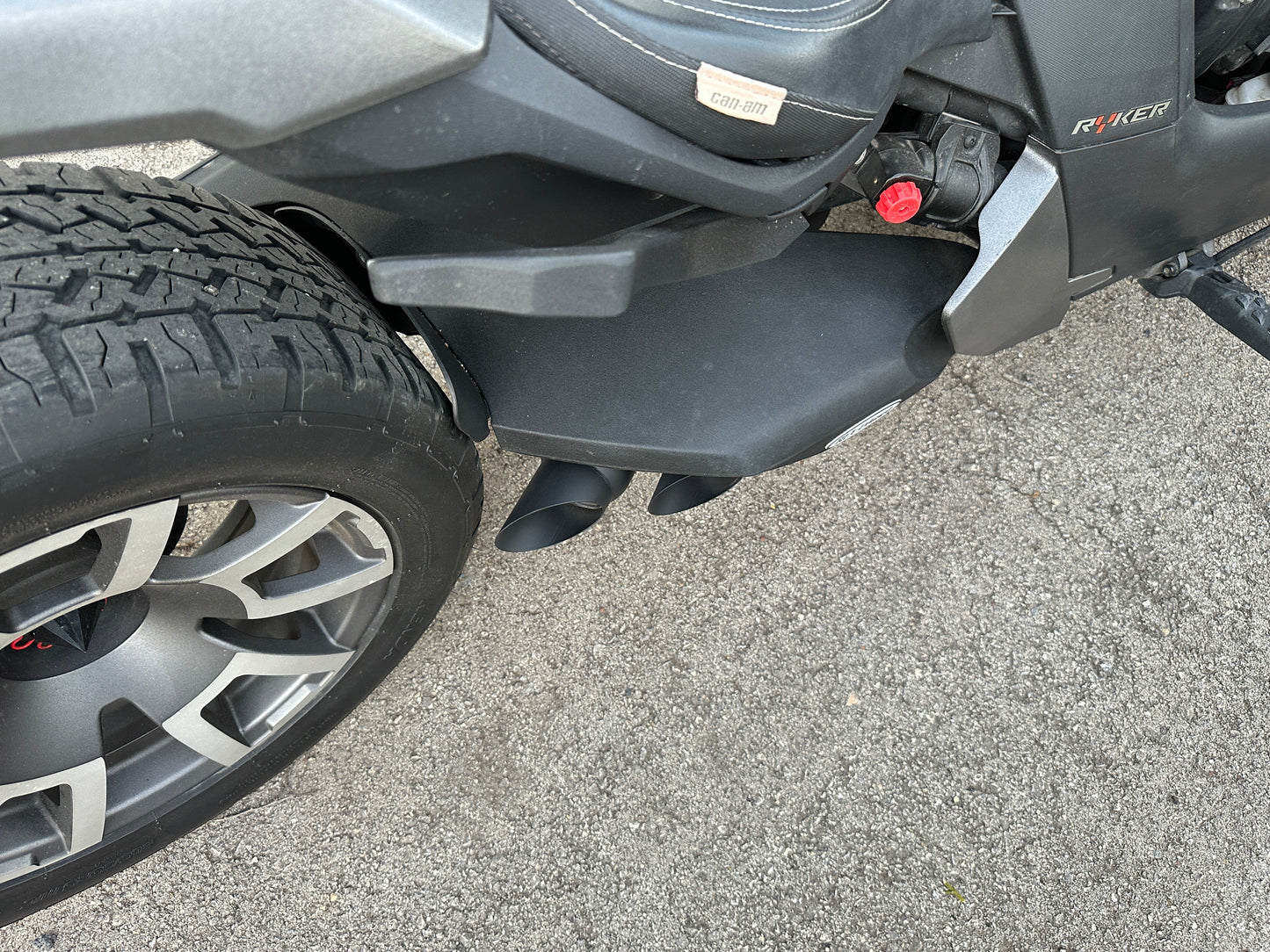 2019 -2026 Can-Am Ryker Twin kaos Series Exhaust