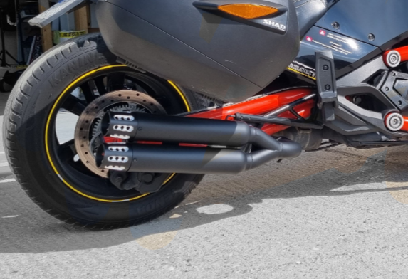 2015 2024 Can Am Spyder F3 F3s crusher Series Exhaust RLS Exhaust