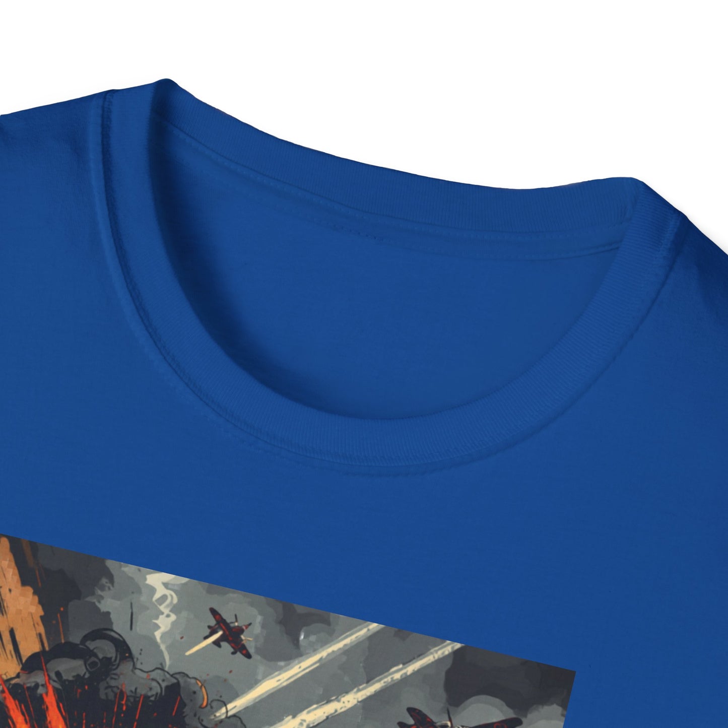 Motorcycle Rider T-Shirt — Explosive Night Ride Graphic Tee