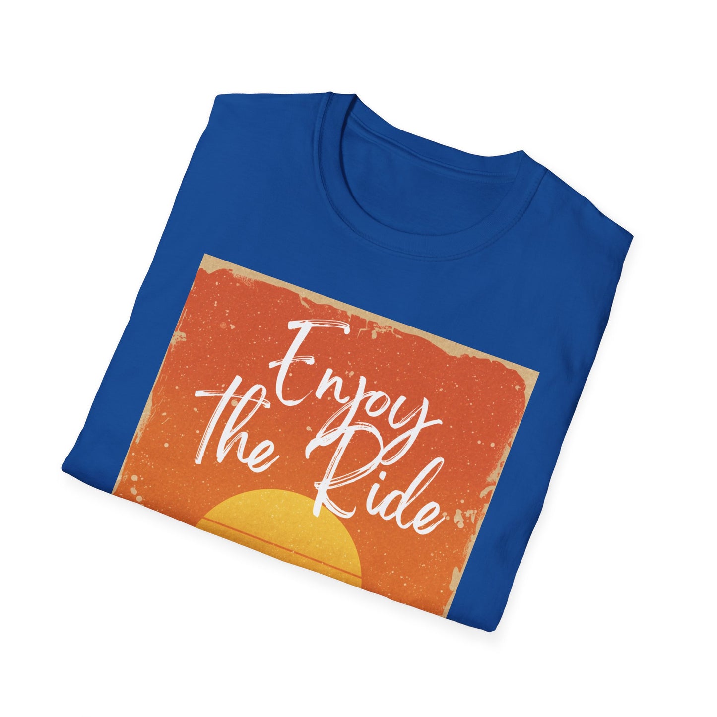 Enjoy the Ride T-Shirt — Vintage Sunset Road Trip Tee