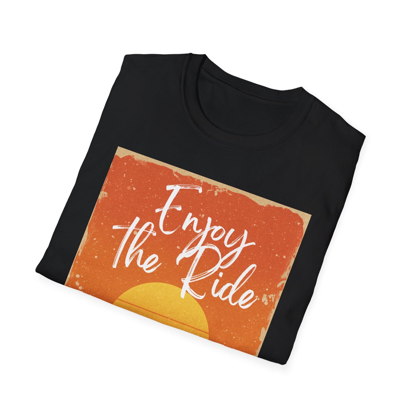 Enjoy the Ride T-Shirt — Vintage Sunset Road Trip Tee