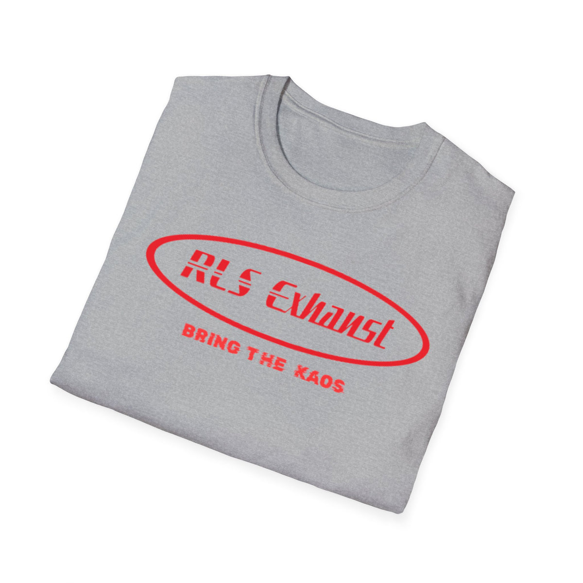 T-Shirt — "RLS Exhaust" Red Logo Tee (Bring The Kaos)