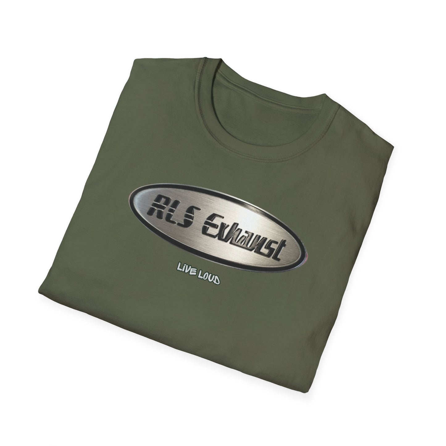 RLS Exhaust Logo T-Shirt — Automotive Shop Tee