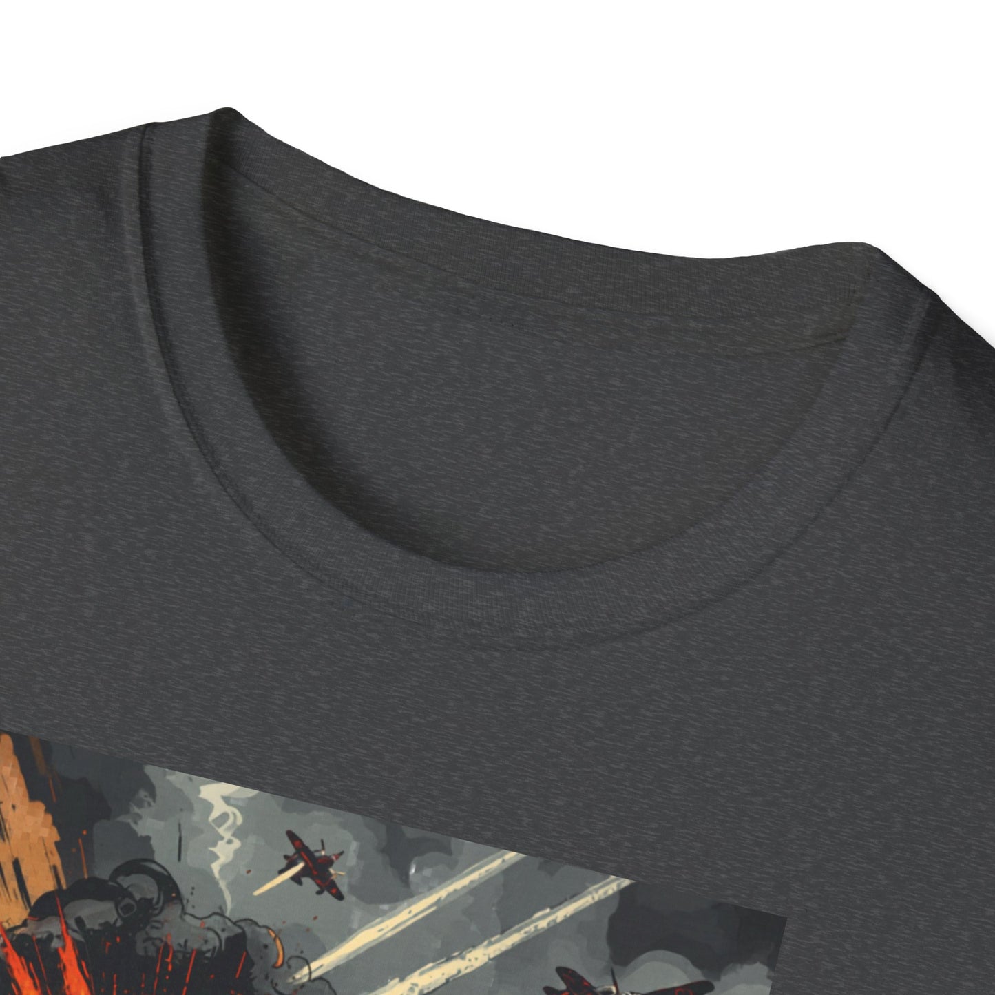 Motorcycle Rider T-Shirt — Explosive Night Ride Graphic Tee