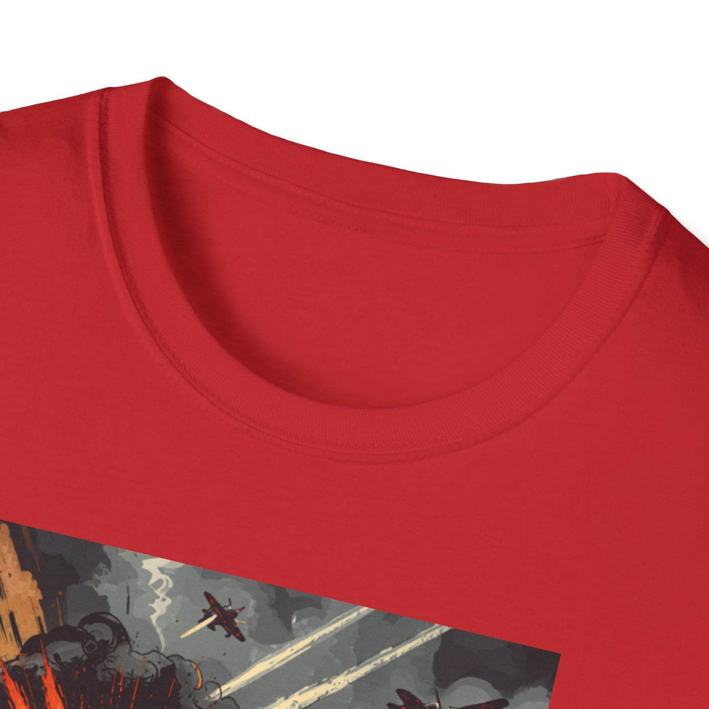 Motorcycle Rider T-Shirt — Explosive Night Ride Graphic Tee