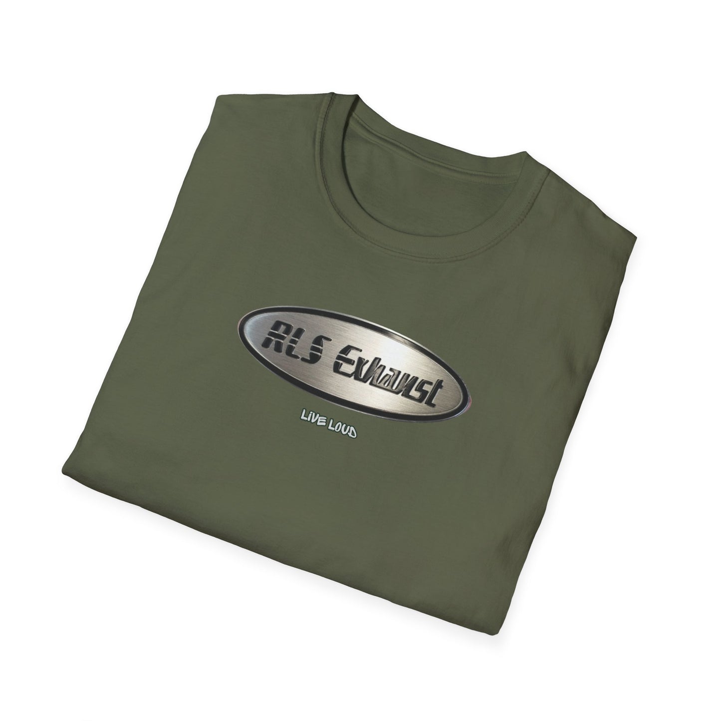 RLS Exhaust Logo T-Shirt — Automotive Shop Tee