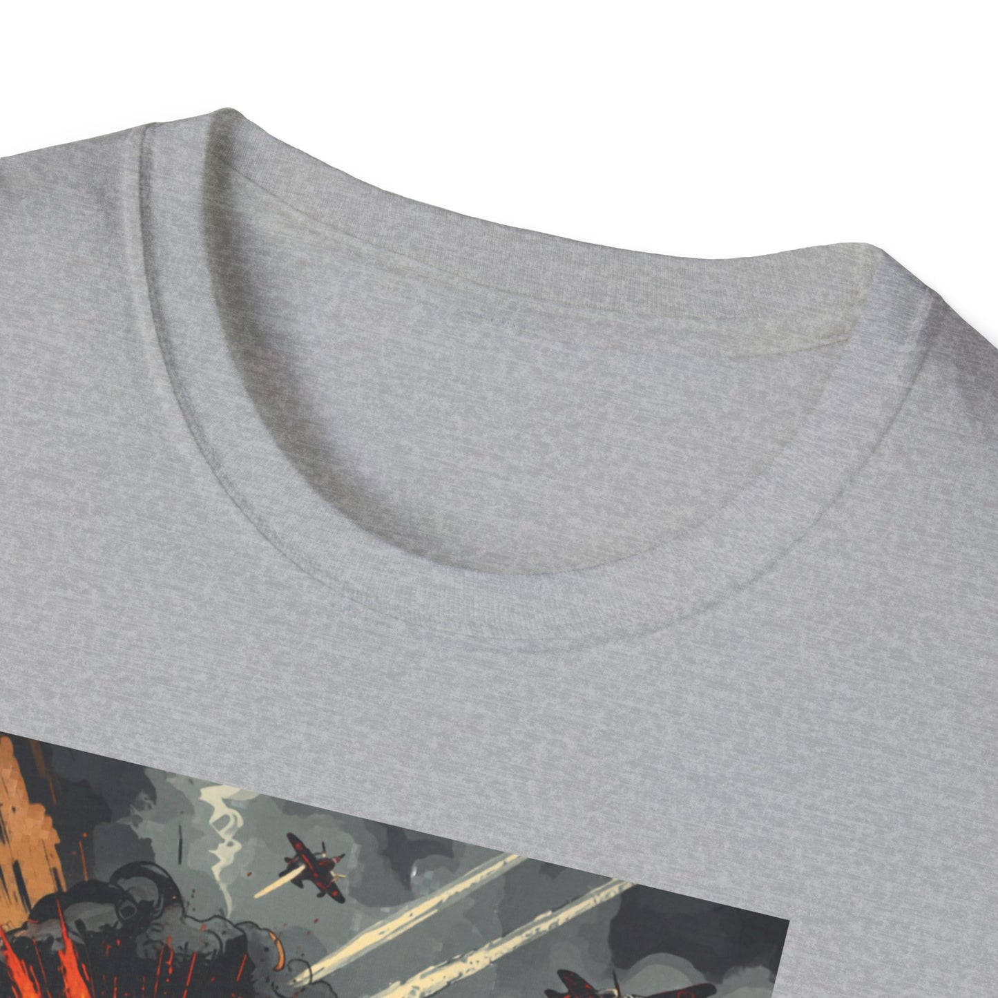 Motorcycle Rider T-Shirt — Explosive Night Ride Graphic Tee