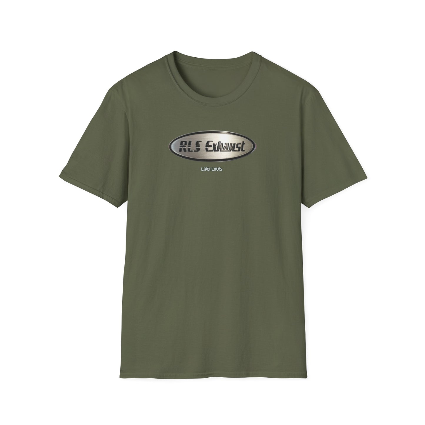 RLS Exhaust Logo T-Shirt — Automotive Shop Tee