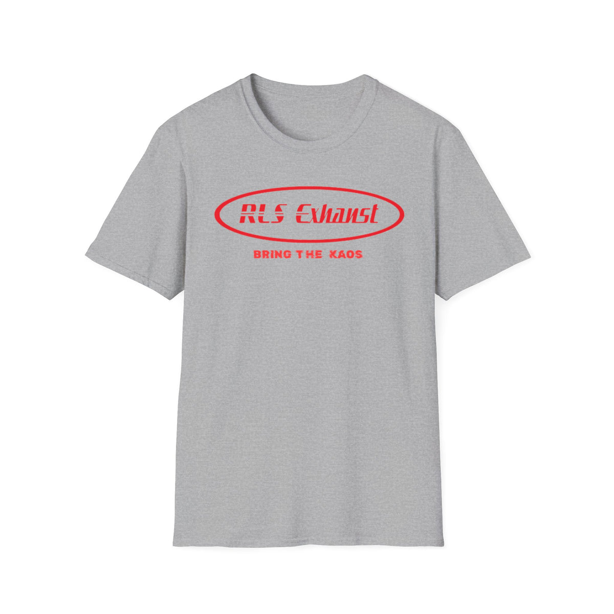 T-Shirt — "RLS Exhaust" Red Logo Tee (Bring The Kaos)