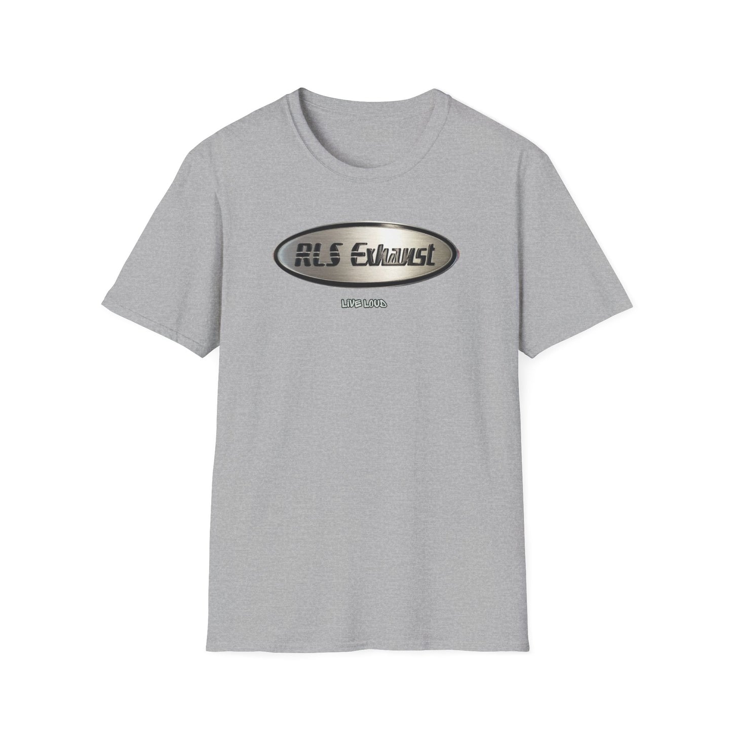 RLS Exhaust Logo T-Shirt — Automotive Shop Tee