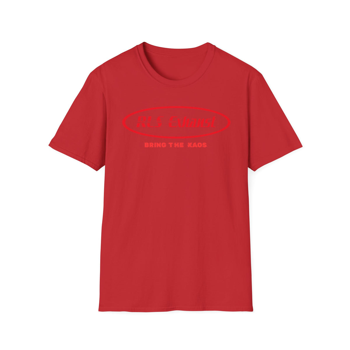 T-Shirt — "RLS Exhaust" Red Logo Tee (Bring The Kaos)