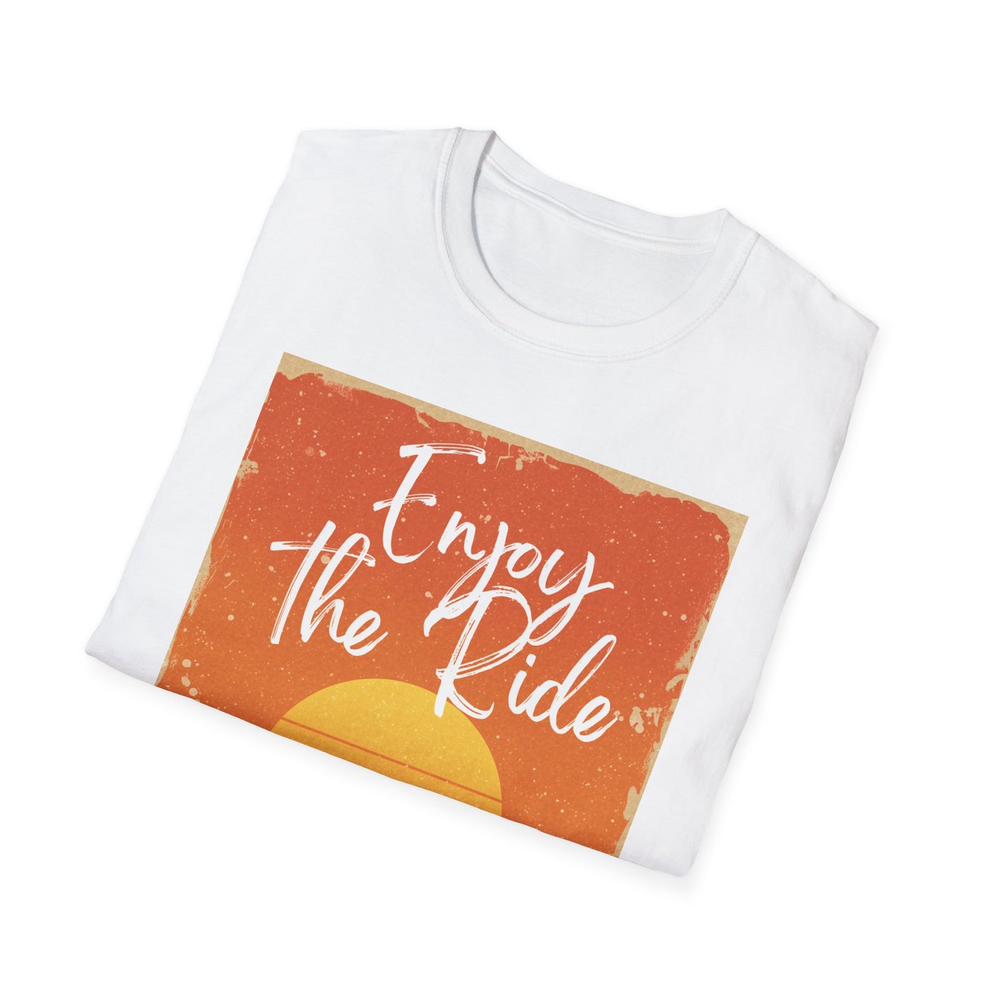 Enjoy the Ride T-Shirt — Vintage Sunset Road Trip Tee