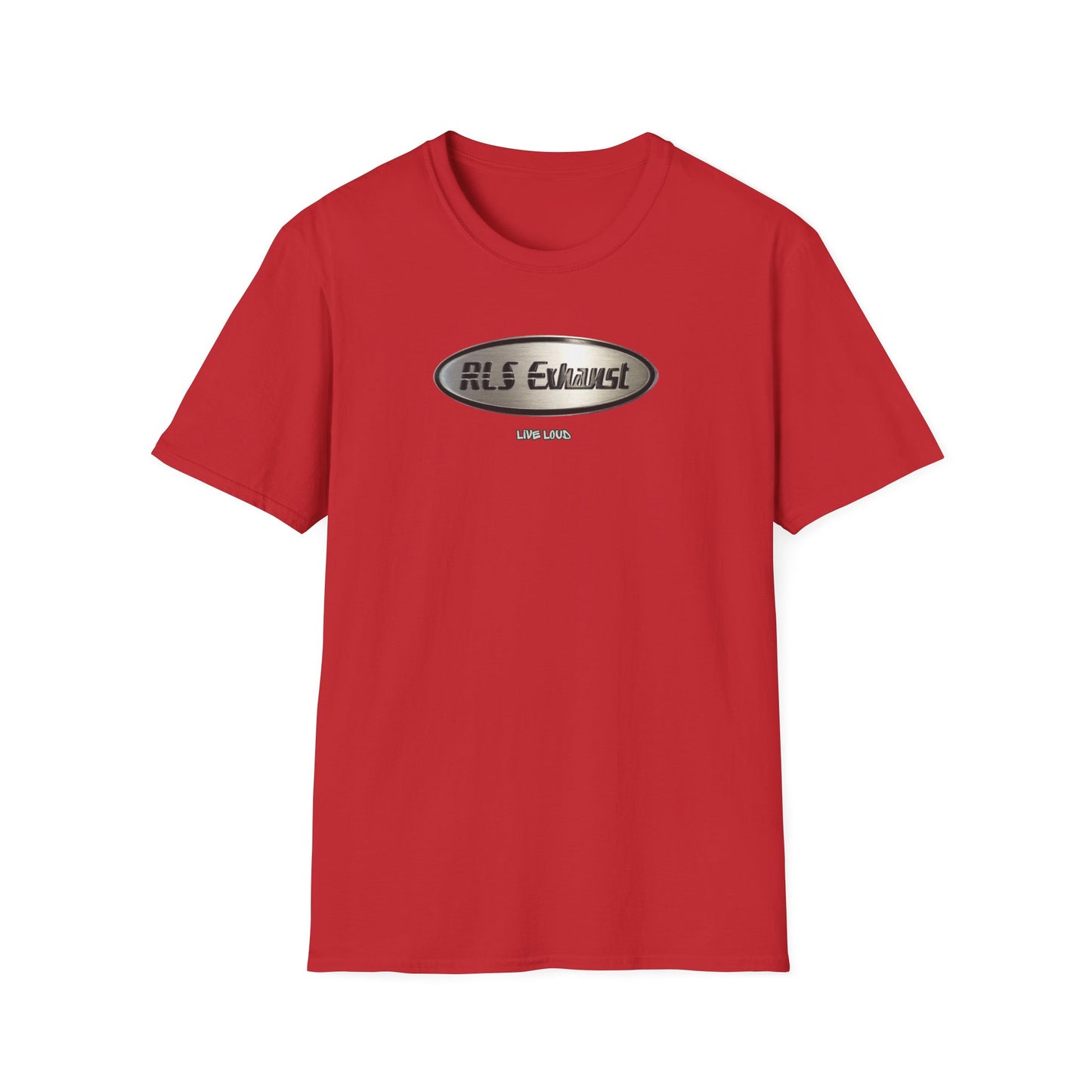 RLS Exhaust Logo T-Shirt — Automotive Shop Tee
