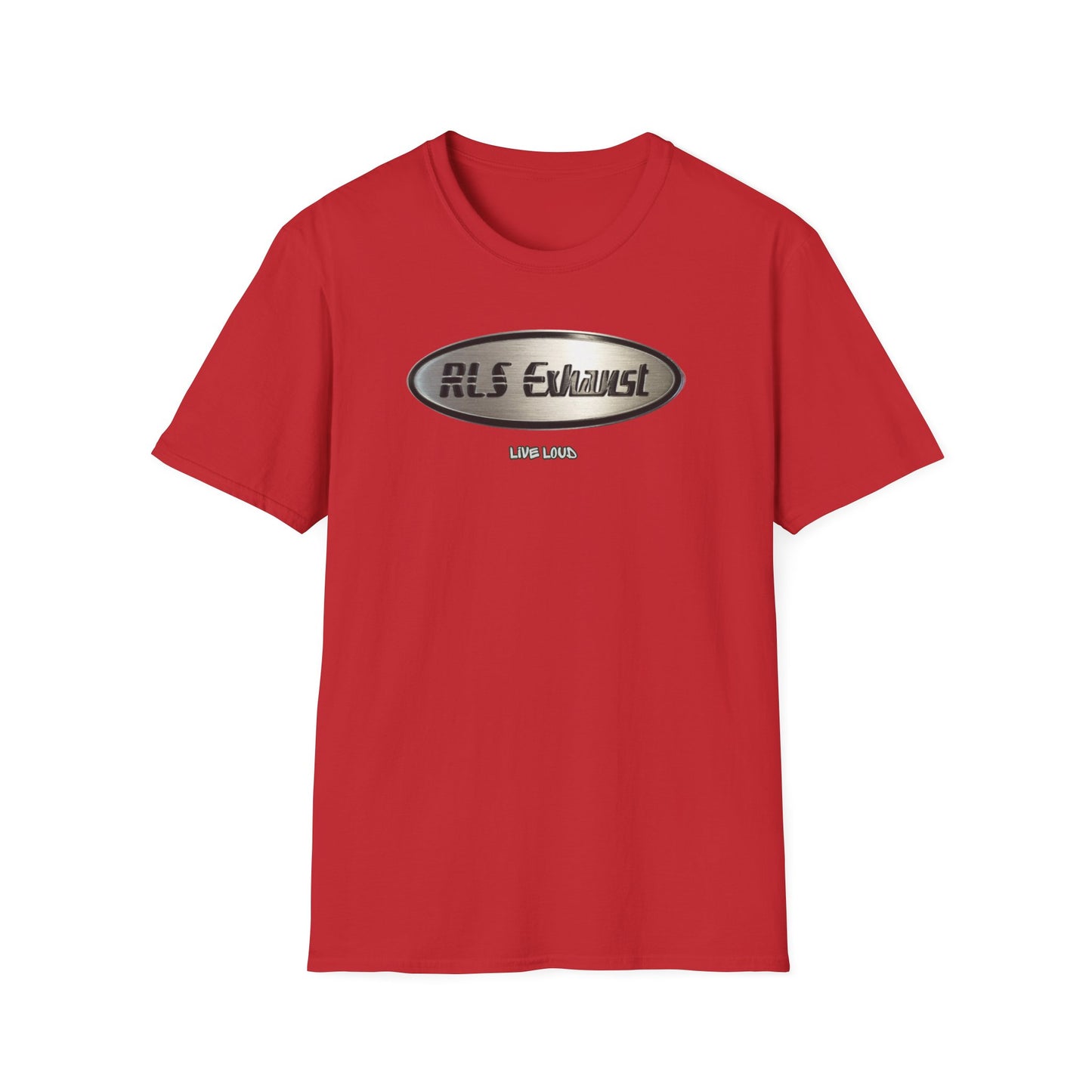 RLS Exhaust Logo T-Shirt — Automotive Shop Tee