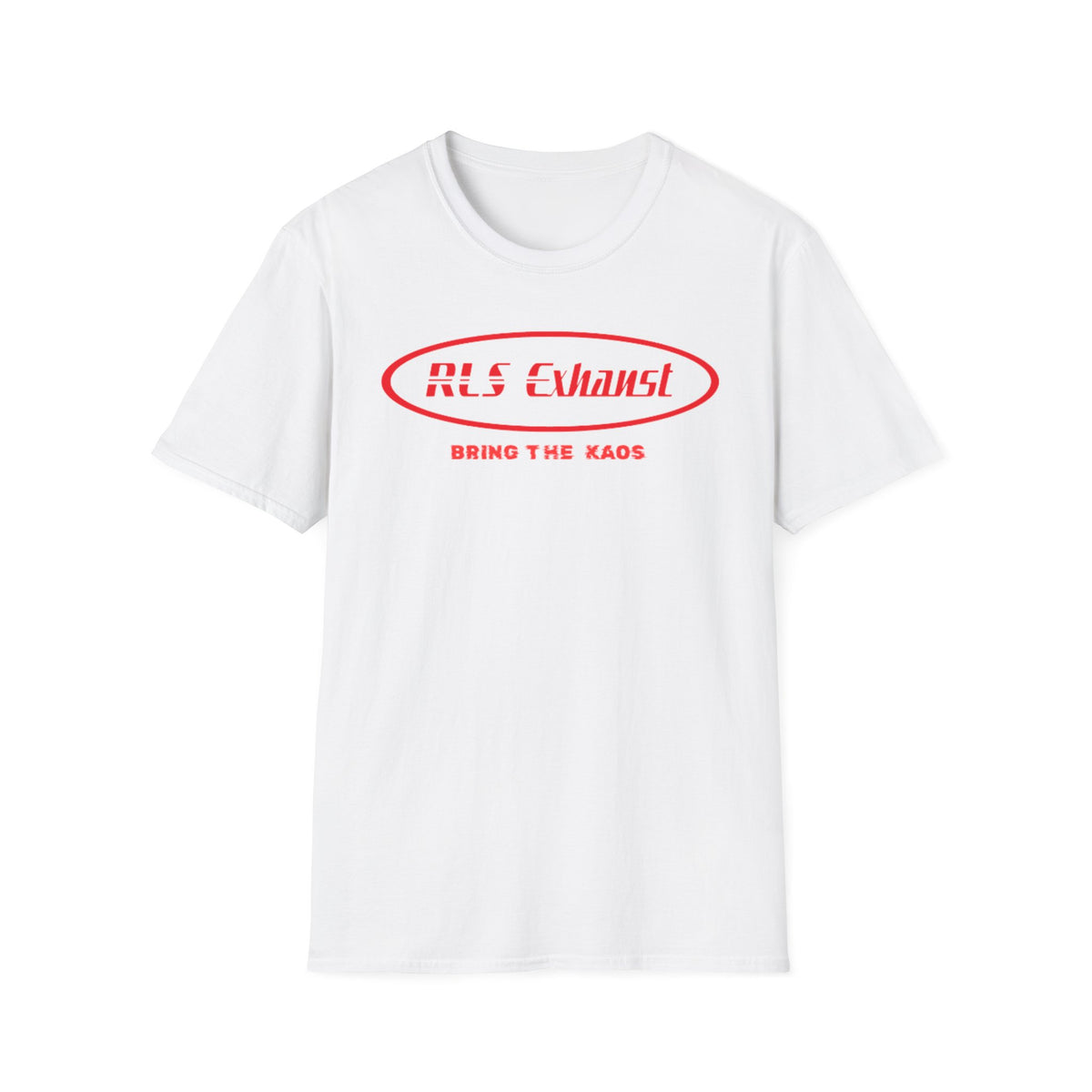 T-Shirt — "RLS Exhaust" Red Logo Tee (Bring The Kaos)