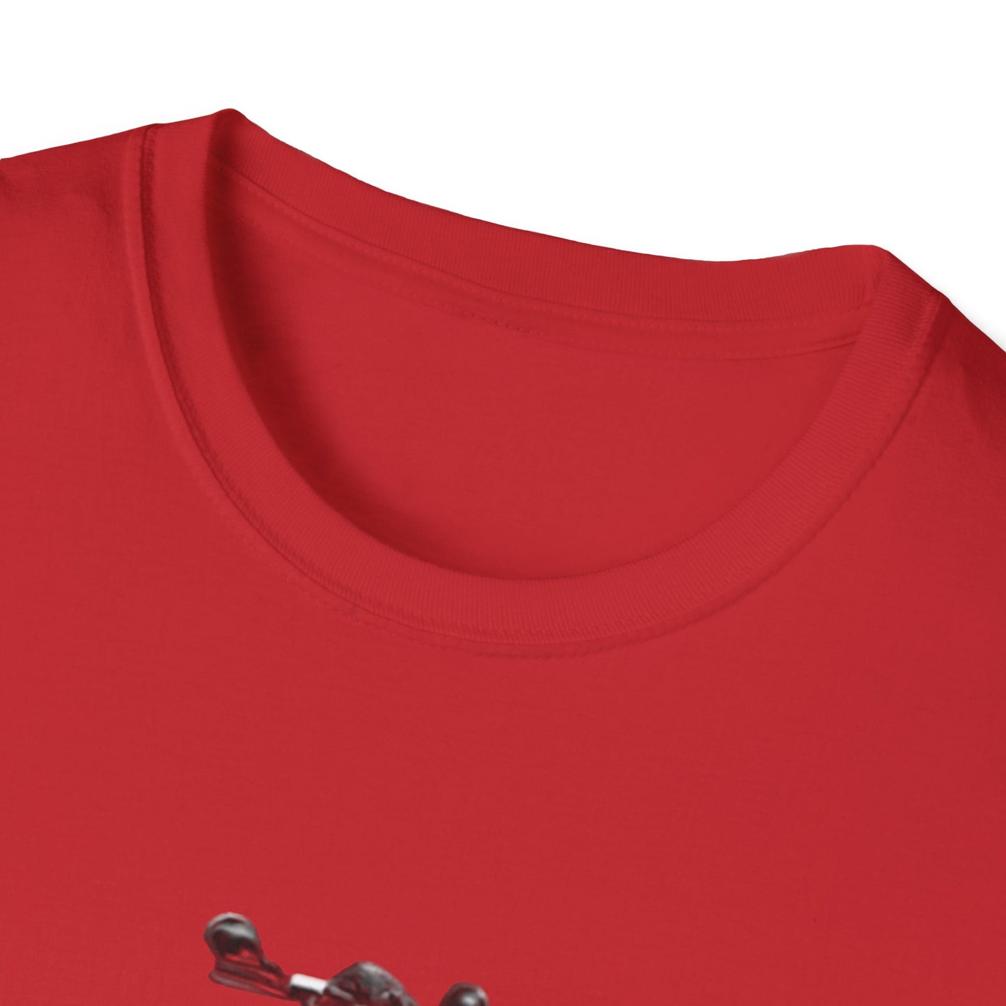 Spyder Can-Am ATV Sketch T-Shirt — Red Accent Graphic Tee for Riders