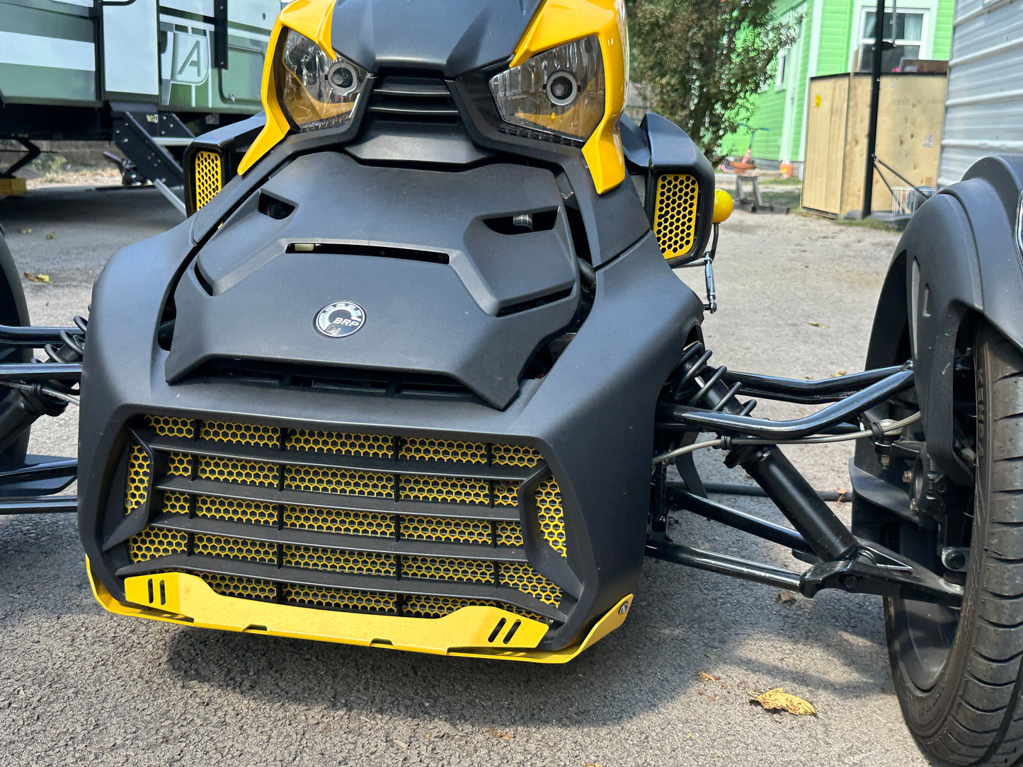 Ryker Skid Plate, Radiator Protection Grill and Air Vent Grill Kit - Choose Your Color