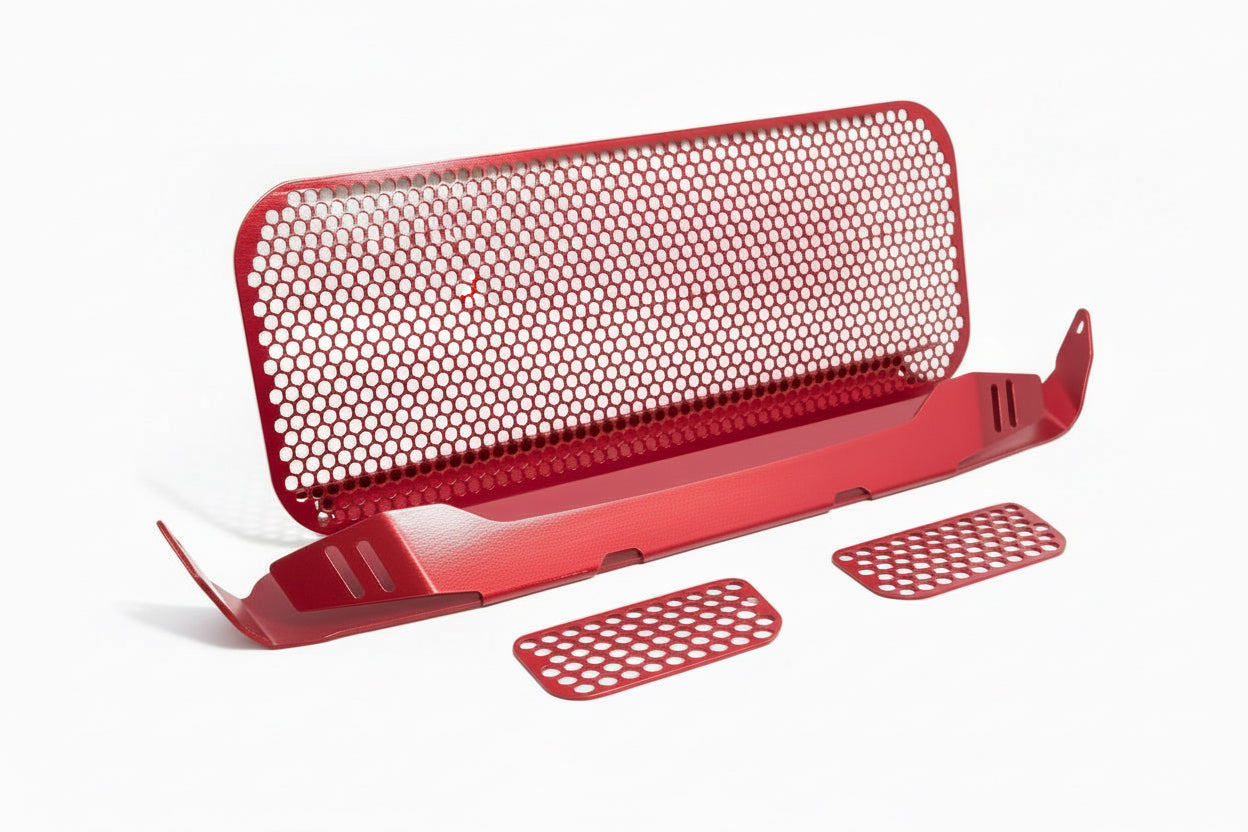 Ryker Skid Plate, Radiator Protection Grill and Air Vent Grill Kit - Choose Your Color