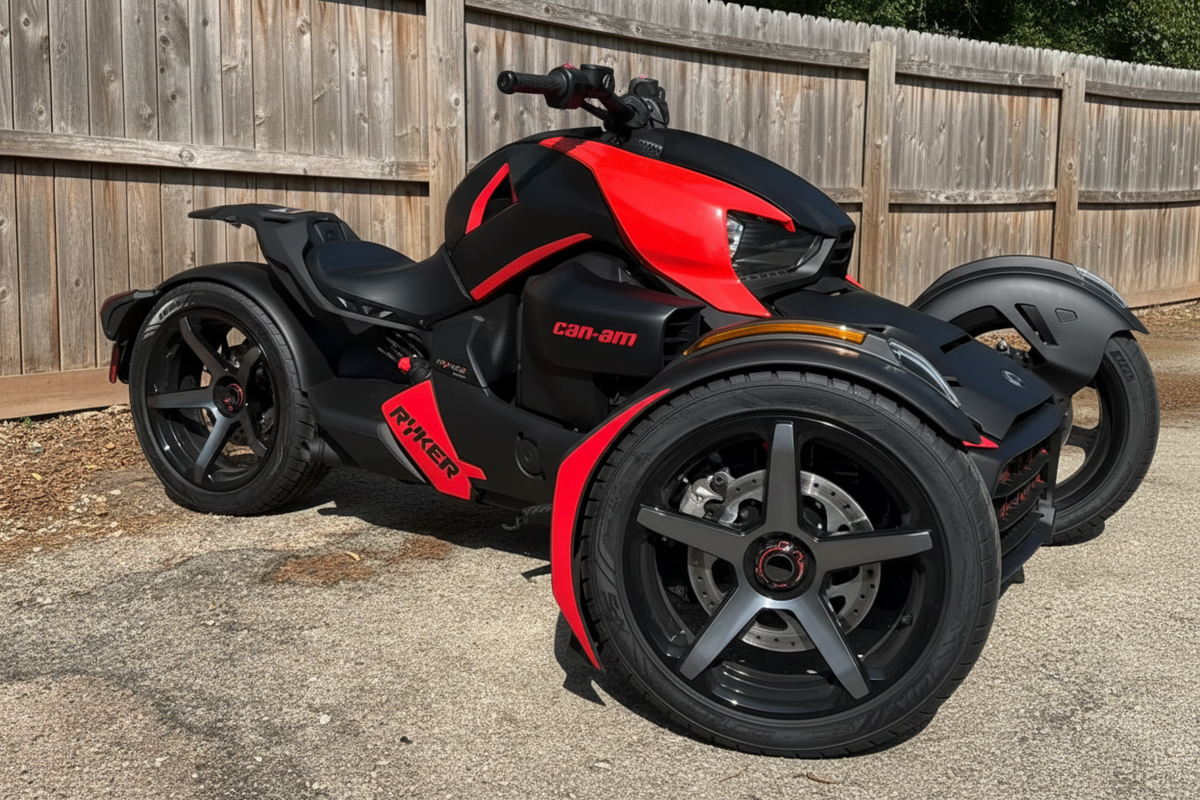 2019-2026 Can-Am Ryker Sidewinder series exhaust