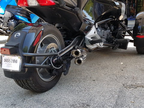 2016-2024 Can-Am Spyder F3  touring or limited Twin Kaos  Exhaust