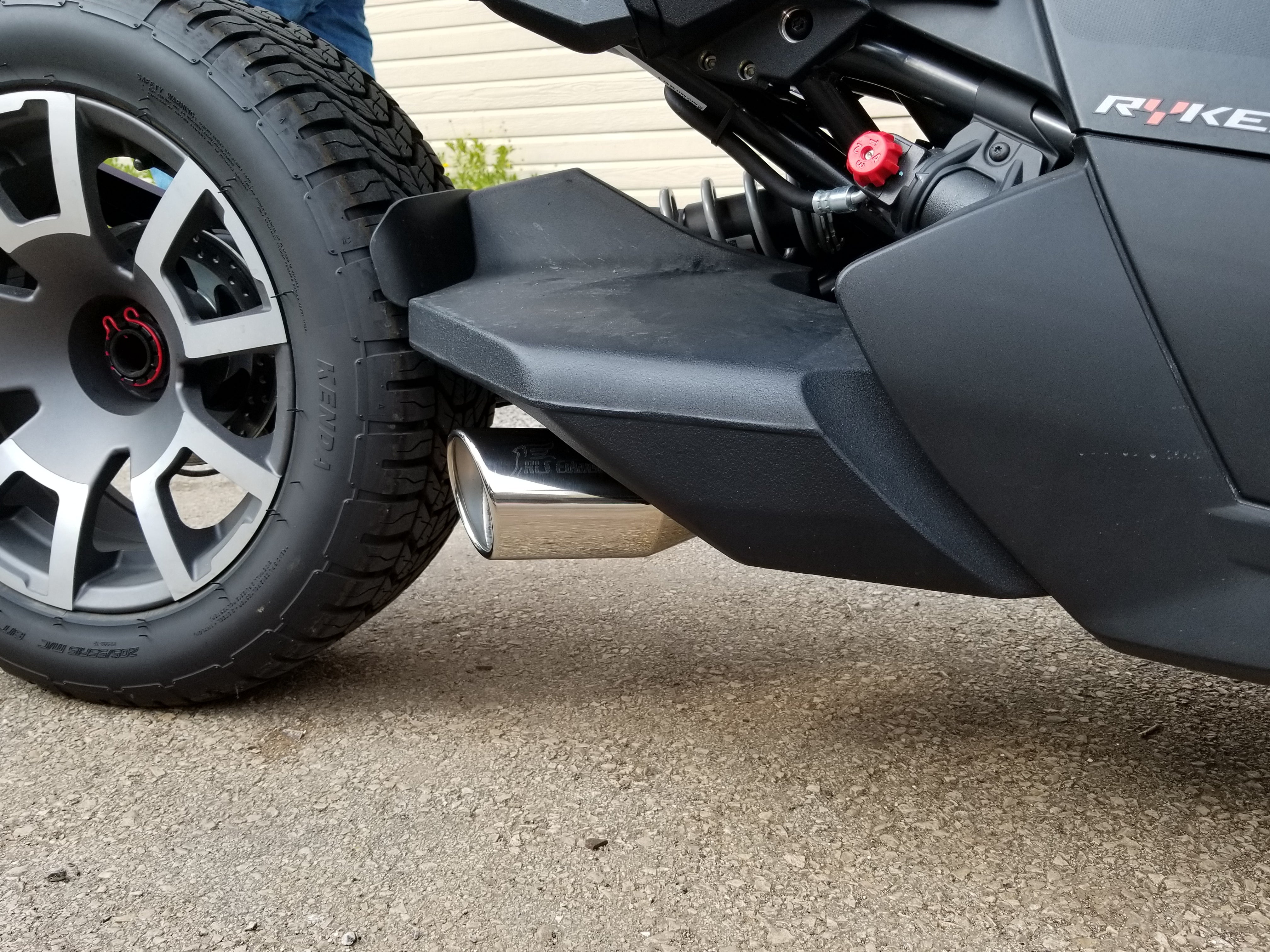 Brannon King Exhaust For Can Am Ryker 2019-2025 Can-Am Ryker Predator Series Exhaust – RLS Exhaust